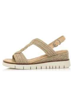 MTNG Sandalias Con Plataforma - Beige -Mtng Ventas 0294465aeb68440aa7c7ff53d57a3a57