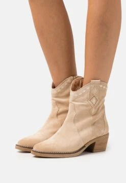 MTNG Teo - Botines Camperos - Beige