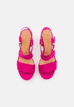 MTNG Sindy - Sandalias Con Plataforma - Fucsia -Mtng Ventas 1589f8b0e9764568b611eb818731150e