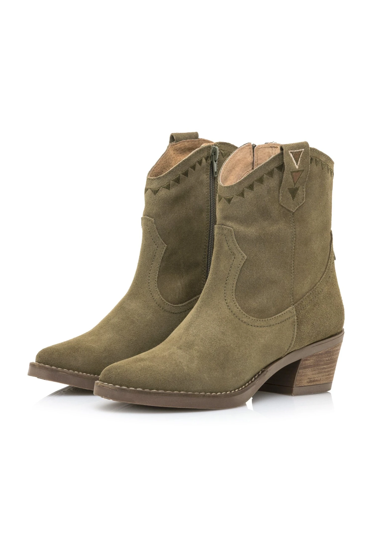 MTNG Botines Camperos - Verde 5 MTNG Botines Camperos - Verde - Imagen 3