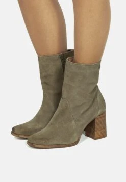 MTNG Botines De Tacón - Verde