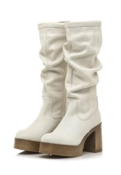 MTNG Botas Con Plataforma - Blanco -Mtng Ventas 1bdcb39254a64c1dacc03928c9c9ad2c