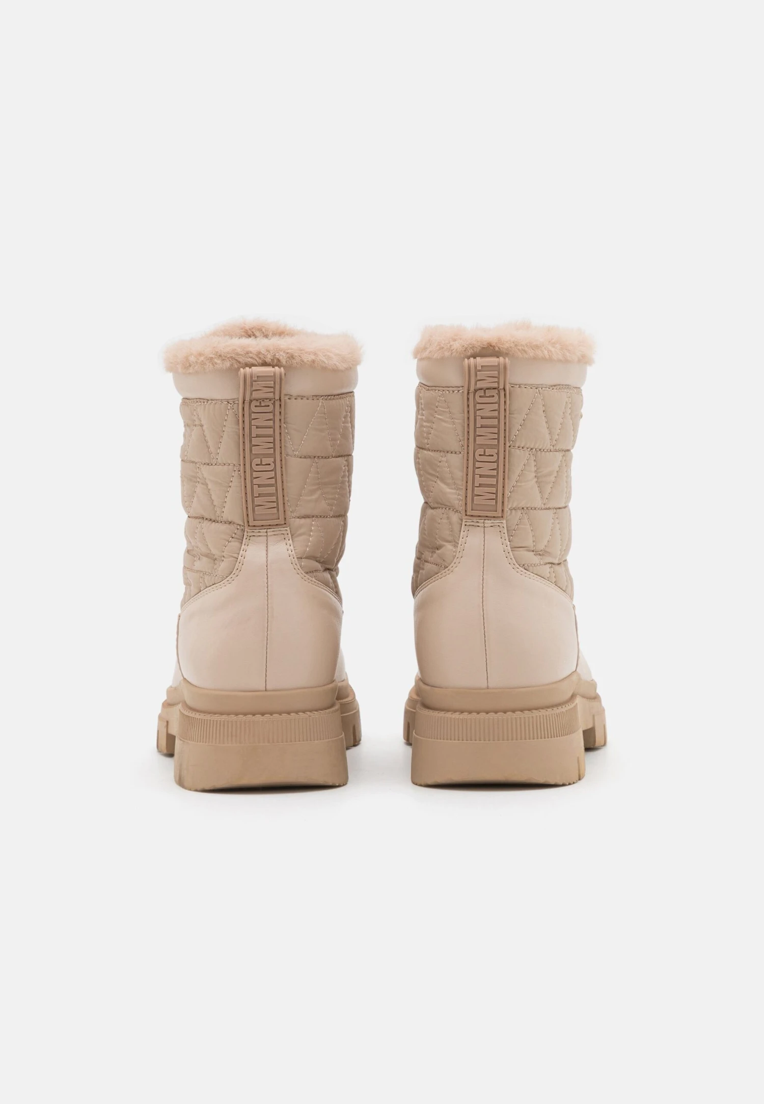 MTNG New Mirte - Botines Con Cordones - Vanilla Crema 6 MTNG New Mirte - Botines Con Cordones - Vanilla Crema - Imagen 4