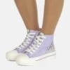 MTNG Zapatillas Altas - Morado