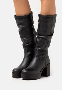 MTNG Sixties - Botas Con Plataforma - Black