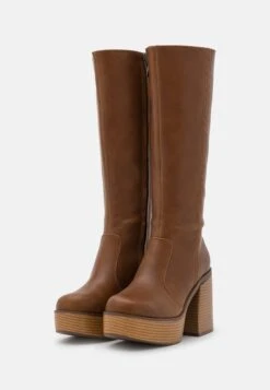 MTNG Setenta - Botas Con Plataforma - Brown -Mtng Ventas 3b9f5f95c2a7454b85f6e0455513d5f0
