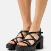 MTNG Emeline - Sandalias De Tacón - Black