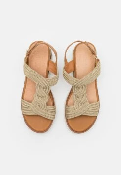 MTNG Klein - Sandalias De Cuña - Thread Braid Oro -Mtng Ventas 513ab2bb286e4e96bd86781d1a4ccba3