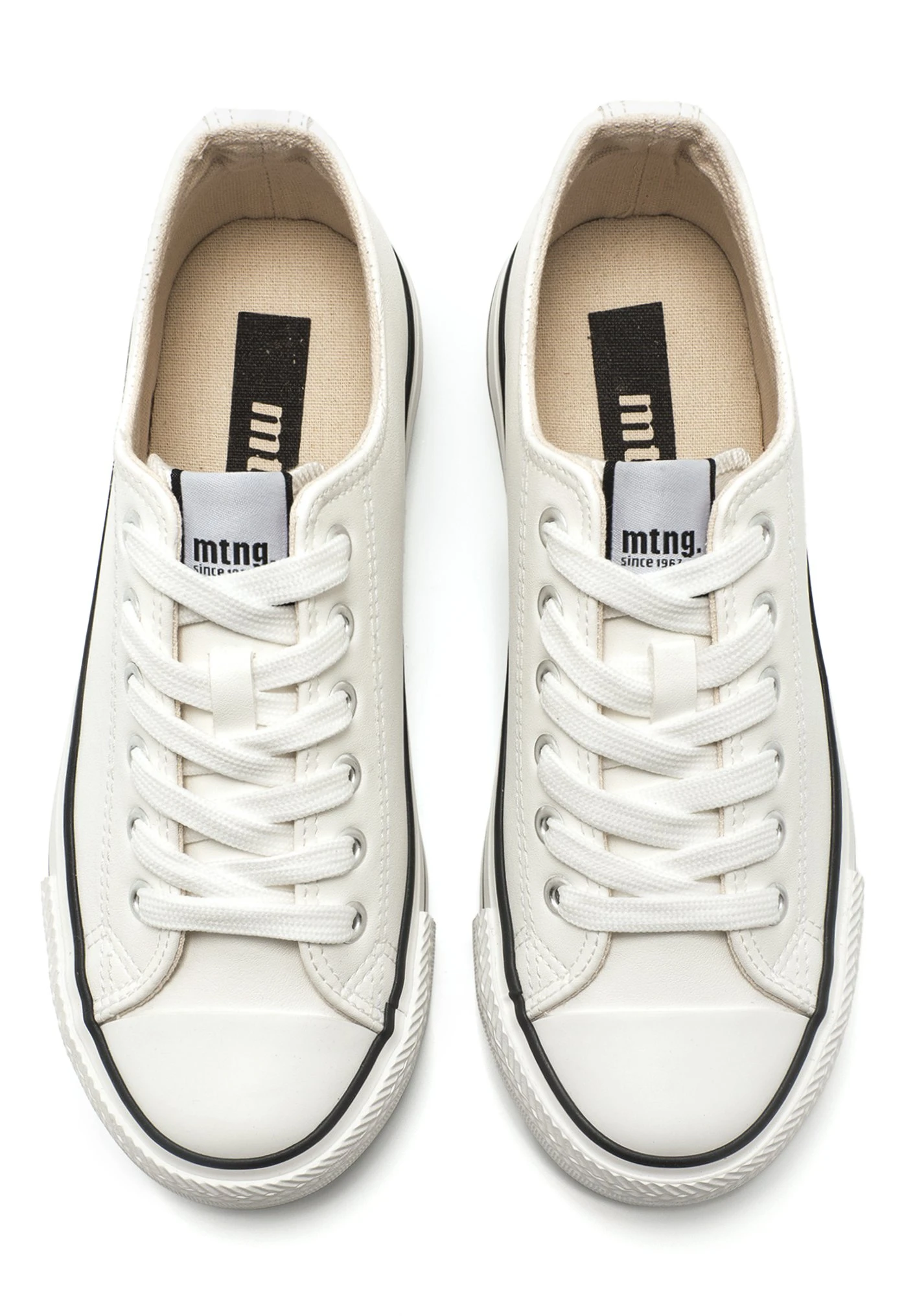 MTNG Deportivas - Zapatillas - Pu Blanco 6 MTNG Deportivas - Zapatillas - Pu Blanco - Imagen 4