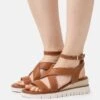 MTNG Klein - Sandalias De Cuña - Brown -Mtng Ventas 574683b3ec5a4a02ad96f41bf875d76a