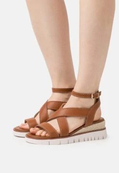 MTNG Klein - Sandalias De Cuña - Brown
