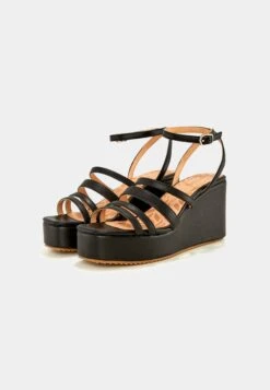 MTNG Lou - Sandalias Con Plataforma - Black -Mtng Ventas 6c9ed24049bf48bebb9c05440cc056ea