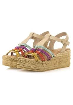 MTNG Sandalias De Cuña - Fucsia -Mtng Ventas 7053b463f7cc4a04ae5bcf0be7285b5d