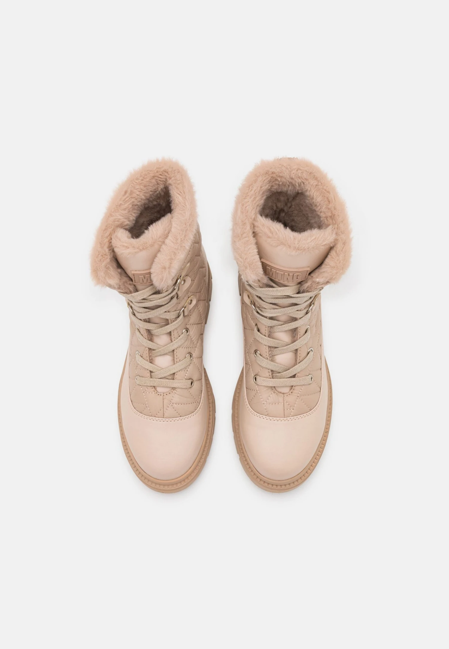 MTNG New Mirte - Botines Con Cordones - Vanilla Crema 8 MTNG New Mirte - Botines Con Cordones - Vanilla Crema - Imagen 6