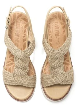 MTNG Sandalias Con Plataforma - Beige -Mtng Ventas 779561ae5a4a4ecd8a2f9cb7b818acd8