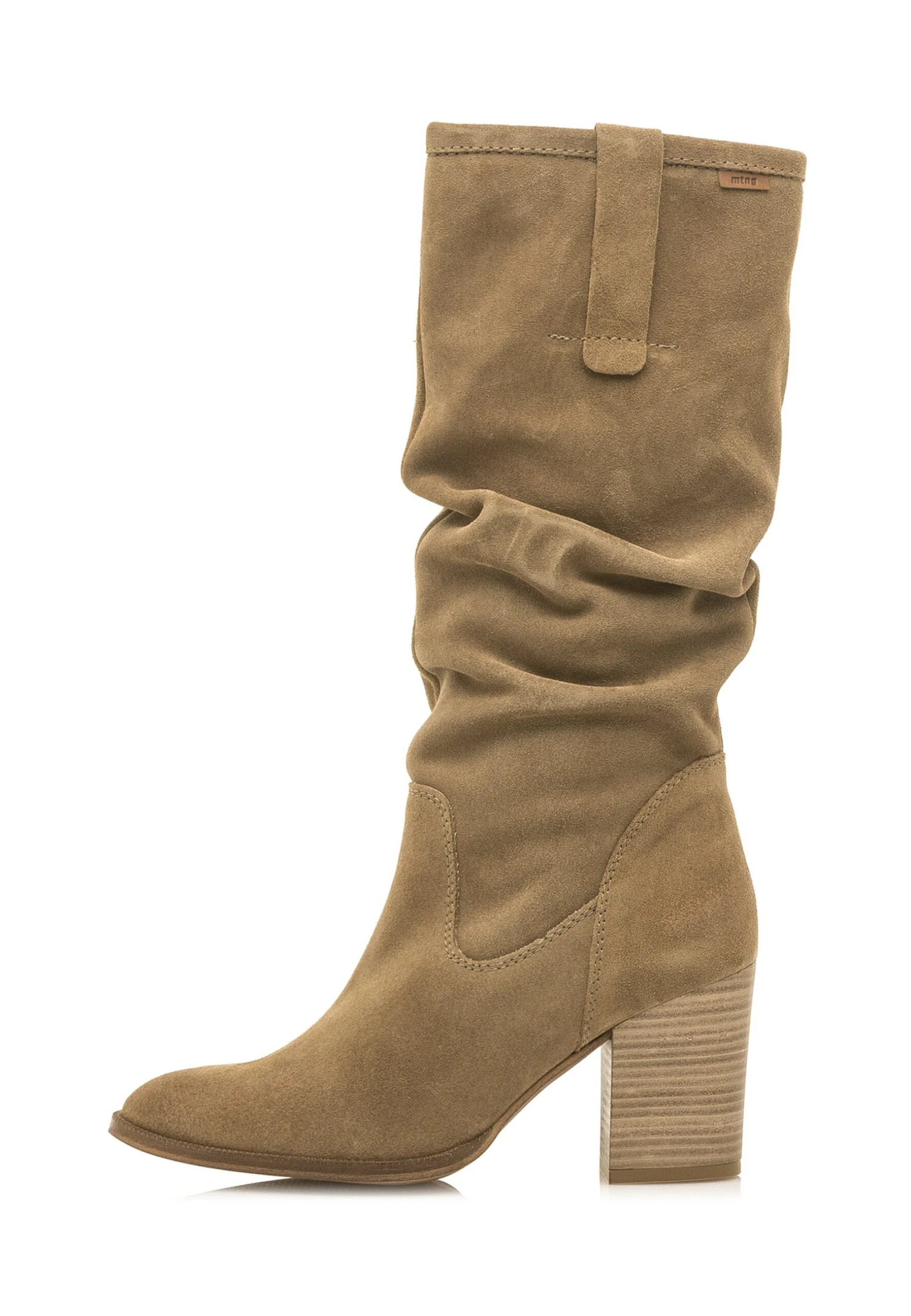 MTNG Botas - Serraje Taupe 4 MTNG Botas - Serraje Taupe - Imagen 2