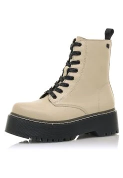 MTNG Botines Con Plataforma - Vanilla Cream -Mtng Ventas 7c2a46ae463c4e44b3196eca79ec360b