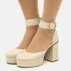 MTNG Zapatos De Plataforma - Beige -Mtng Ventas 92043e36b2ef46d79e5a7fb996683335