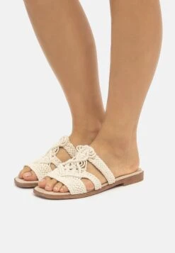 MTNG Sandalias Planas - Blanco