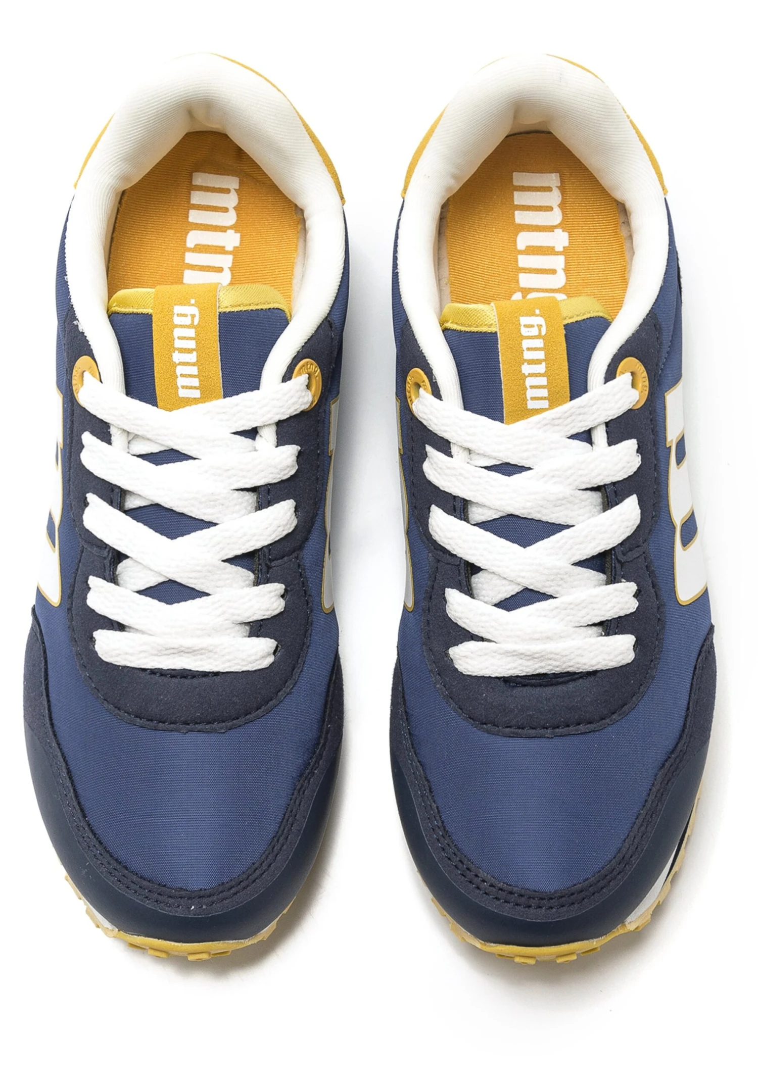 MTNG Zapatillas - Azul Marino/Amarillo 5 MTNG Zapatillas - Azul Marino/Amarillo - Imagen 3