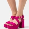 MTNG Sindy - Sandalias Con Plataforma - Fucsia