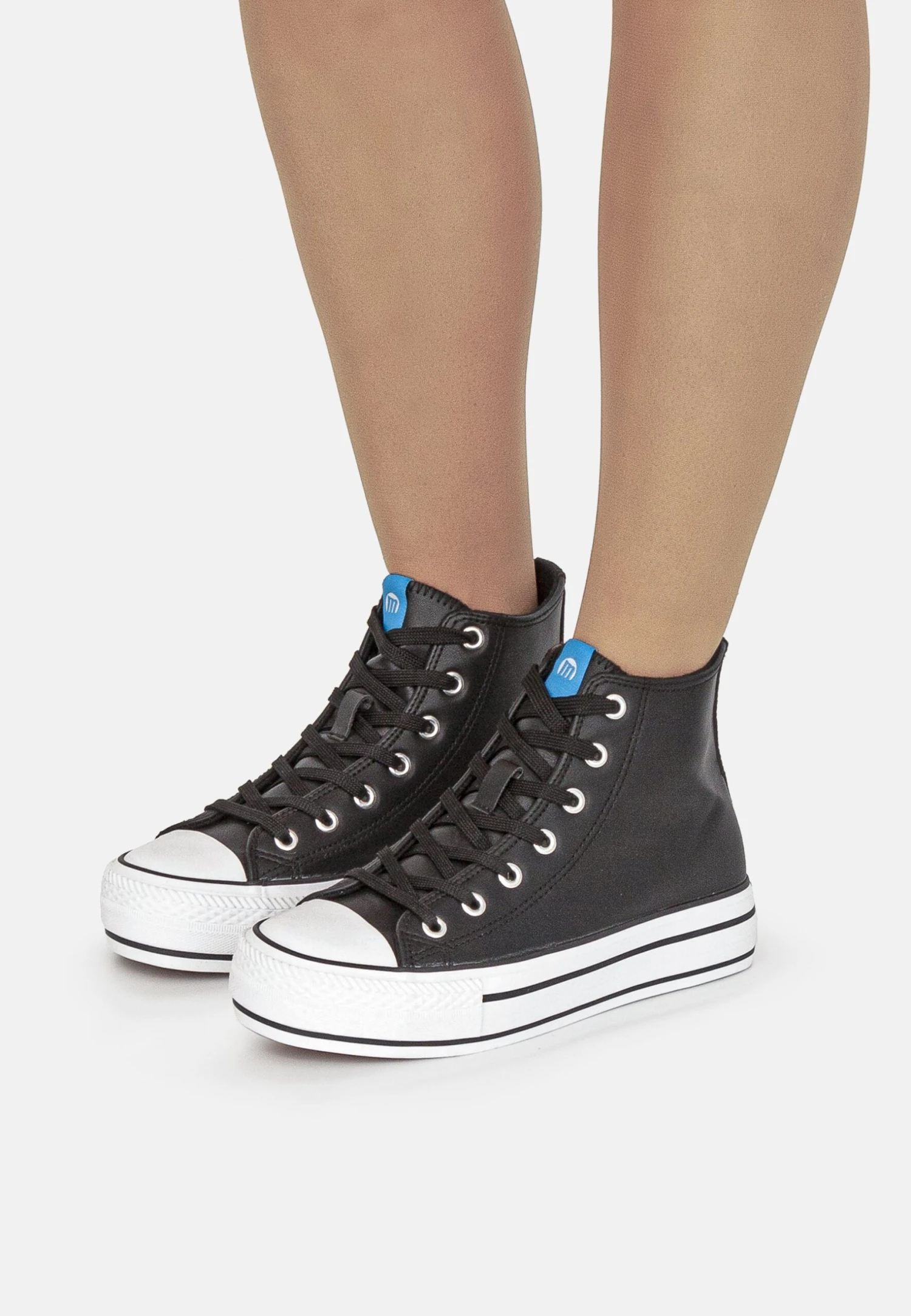 MTNG Deportiva - Zapatillas Altas - Black/White 3 MTNG Deportiva - Zapatillas Altas - Black/White