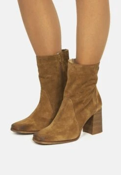 MTNG Botines De Tacón - Cuero