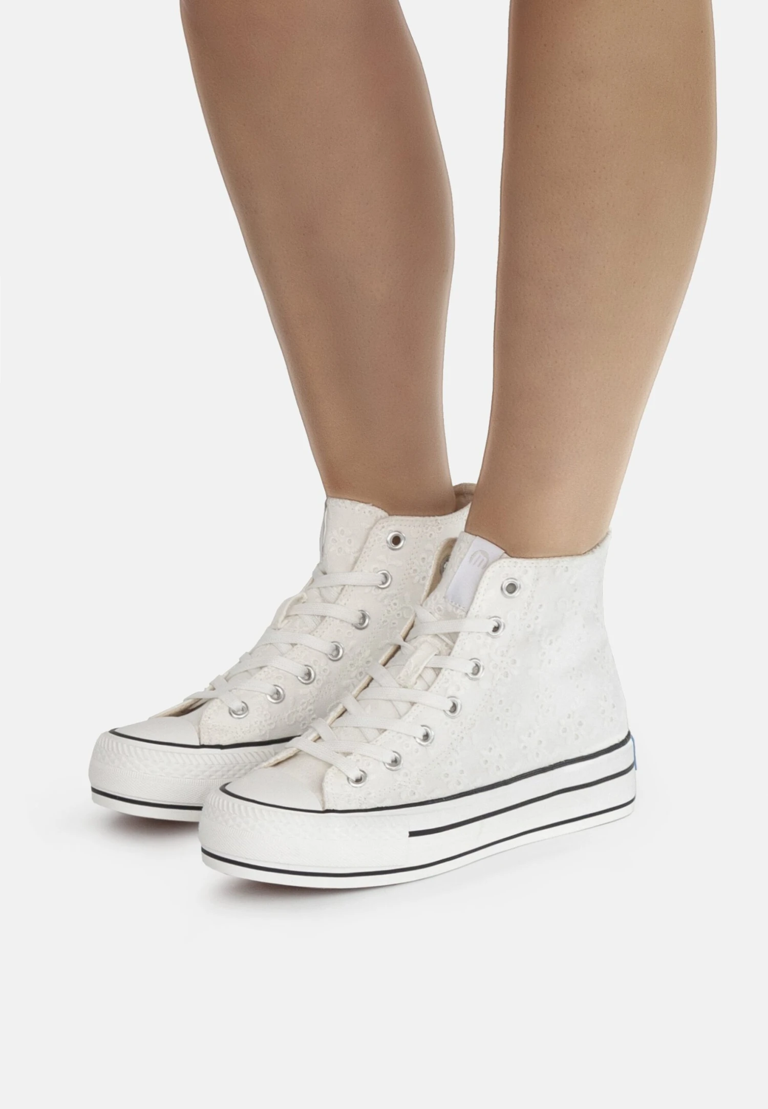 MTNG Zapatillas Altas - Floris Blanco 3 MTNG Zapatillas Altas - Floris Blanco