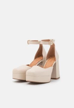 MTNG Jacqueline - Peeptoes - Crema -Mtng Ventas bf0588cc820c4a11b6d90d815e015d34