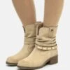 MTNG Botines Camperos - Beige -Mtng Ventas bf073c60c2994dd5889678c5c4e5e789
