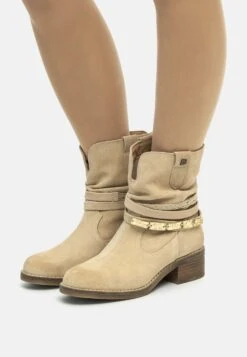 MTNG Botines Camperos - Beige