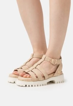 MTNG Lenox - Sandalias Con Plataforma - Beige