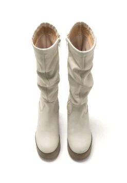 MTNG Botas Con Plataforma - Blanco -Mtng Ventas ce940bb1b7cb4e388ea0c6a6770a0659