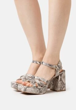 MTNG Skys - Sandalias De Tacón - Algar Natural