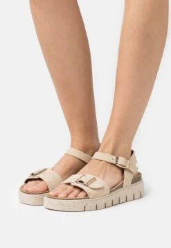 MTNG Lion - Sandalias Con Plataforma - Beige