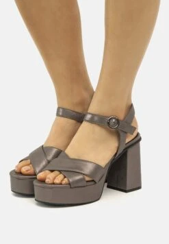 MTNG De Tacón - Sandalias De Tacón - Gris