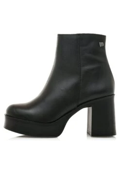 MTNG Botines Con Plataforma - Black -Mtng Ventas ef29789689d84241b18d005eee665953