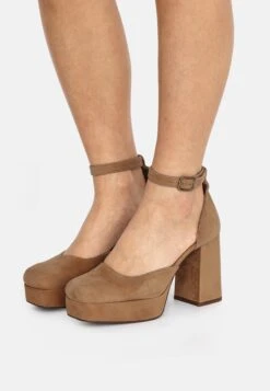 MTNG Zapatos De Plataforma - Beige